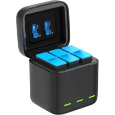 Telesin зарядний пристрій + 3 акумулятори для GoPro 11-10-9 (GP-BNC-902) Telesin зарядний пристрій + 3 акумулятори для GoPro 11-10-9 (GP-BNC-902)