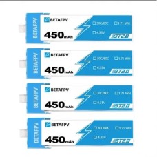 BetaFPV Cetus PRO 450mAh - 4 шт.;