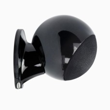 Cabasse Alcyone 2 on wall-on base satellite Glossy Black