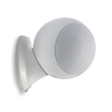 Cabasse Alcyone 2 on wall-on base satellite Glossy White