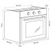 Духовка електрична IKEA 403.687.65