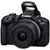 бездзеркальний фотоапарат Canon EOS R50 kit RF-S 18-45mm IS STM Black (5811C033)
