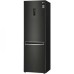 Холодильник з морозильною камерою LG GBB61BLHMN