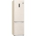 Холодильник з морозильною камерою LG GW-B509SEKM