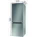 Холодильник з морозильною камерою Indesit LI6 S1E S