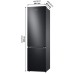 Холодильник з морозильною камерою Samsung RB38T602EB1