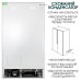 Холодильник з морозильною камерою Prime Technics RFNS 517 EXD