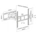 Настінне кріплення iTech PTRB44 White