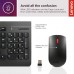 Комплект (клавіатура + миша) Lenovo 510 Wireless Combo (GX31D64836)