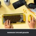 Клавіатура Logitech POP Keys Wireless Mechanical Keyboard UA Blast Yellow (920-010735)