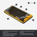 Клавіатура Logitech POP Keys Wireless Mechanical Keyboard UA Blast Yellow (920-010735)