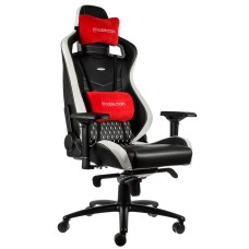 Noblechairs Epic real leather black-white-red (NBL-RL-EPC-001)