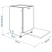 Посудомийна машина IKEA 404.754.16