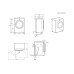 Пральна машина автоматична Electrolux EW6S504WP