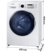 Прально-сушильна машина автоматична Samsung WD8NK52E3AW Прально-сушильна машина автоматична Samsung WD8NK52E3AW