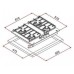 Варильна поверхня газова Teka CGW LUX 60 4G AI AL TR CI (40216304)