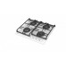 Варильна поверхня газова Borgio DL 6390-11 White Glass FFD