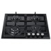 Варильна поверхня газова GRANADO GGH 62-114 black glass