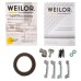 Варильна поверхня газова Weilor GG 304 WH