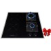 Варильна поверхня комбінована LUXOR Hausgerate GI 67 SS Black Booster Варильна поверхня комбінована LUXOR Hausgerate GI 67 SS Black Booster