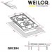 Варильна поверхня газова Weilor GM 304 BL Варильна поверхня газова Weilor GM 304 BL