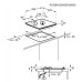 Варильна поверхня газова AEG HKB64420NW