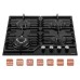 Варильна поверхня газова Ventolux HSF640-W3G CESBT (BK) Варильна поверхня газова Ventolux HSF640-W3G CESBT (BK)