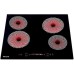 Варильна поверхня електрична Weilor WHC 641 BLACK Варильна поверхня електрична Weilor WHC 641 BLACK