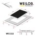 Варильна поверхня електрична Weilor WIS 322 BLACK Варильна поверхня електрична Weilor WIS 322 BLACK