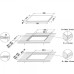 Варильна поверхня електрична Whirlpool WL B4560 NE/W Варильна поверхня електрична Whirlpool WL B4560 NE/W