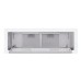 Витяжка телескопічна Perfelli BISP 9673 WH 1000 LED Strip