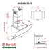 Витяжка похила Perfelli DNS 6862 W LED