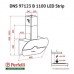 Витяжка похила Perfelli DNS 97123 B 1100 BL LED Strip