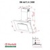 Витяжка похила Perfelli DN 6671 A 1000 IV