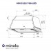 Витяжка вбудована Minola HBI 5222 BL 700 LED