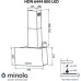 Витяжка декоративна Minola HDN 6444 BL 800 LED