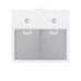 Витяжка купольна Minola HK 5212 WH 700 LED