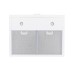 Витяжка купольна Minola HK 6212 WH 700 LED