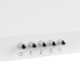 Витяжка купольна Minola HK 6412 WH 850 LED