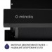 Витяжка телескопічна Minola HTLS 6634 BLF 1000 LED GLASS
