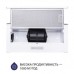 Витяжка телескопічна Minola HTL 5614 WH 1000 LED