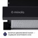 Витяжка телескопічна Minola HTL 6734 BL 1100 LED GLASS