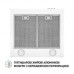 Витяжка купольна Perfelli K 5210 WH 700 LED