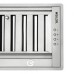 Витяжка вбудована Weilor PPE 8230 SS 1000 LED