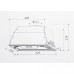Витяжка вбудована Interline SMART BK A/60/T