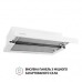 Витяжка телескопічна Perfelli TL 6333 WH 700 LED GLASS