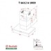 Витяжка Т-подібна Perfelli T 6612 A 1000 I LED