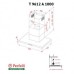 Витяжка Т-подібна Perfelli T 9612 A 1000 BL LED